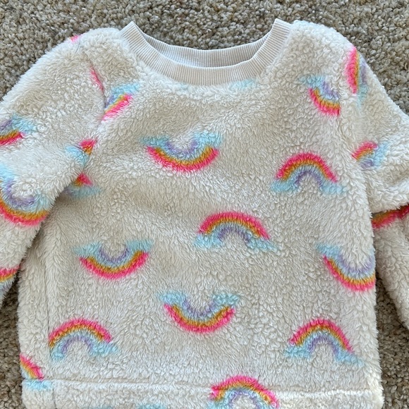 Cat & Jack Sherpa Sweater - Picture 2 of 3